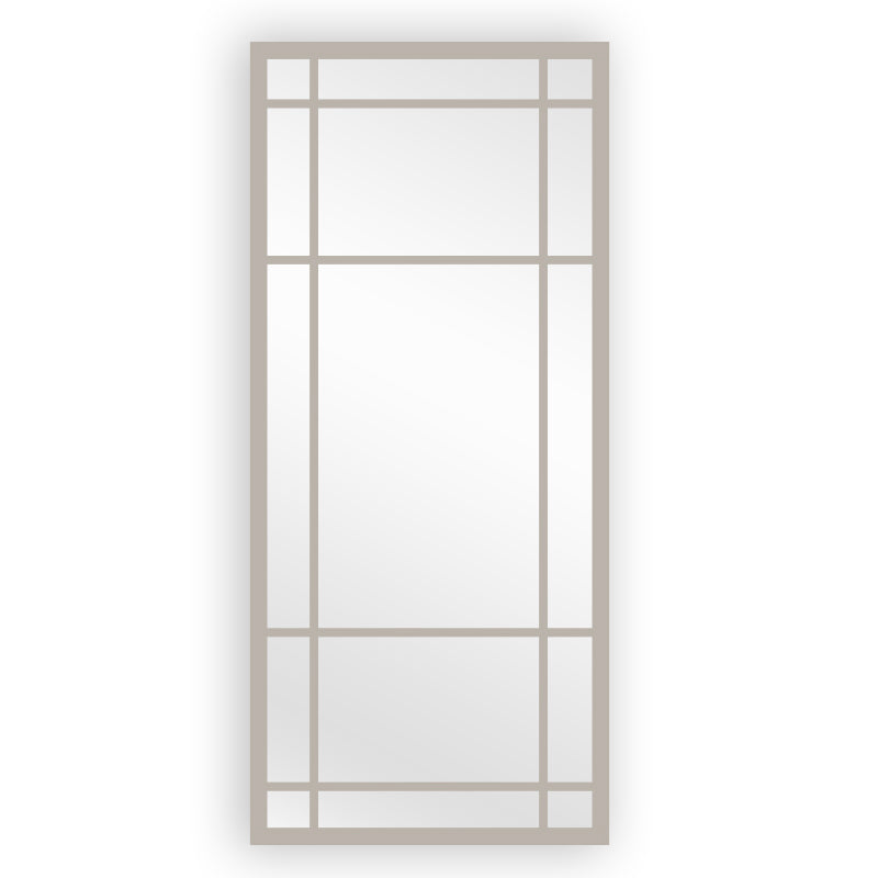 Window Style Mirror Full Length - Champagne 80 CM x 180 CM