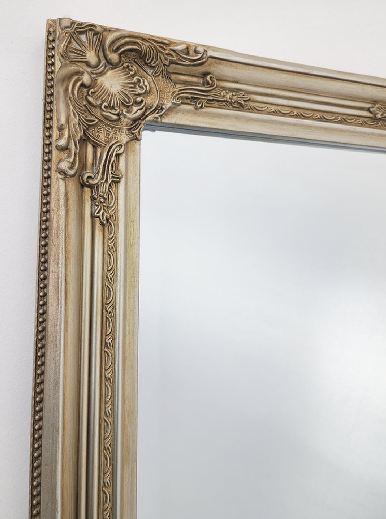 French Provincial Ornate Mirror - Champagne - Medium 70cm x 170cm