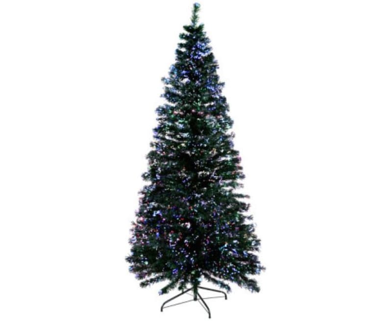 Funyards 2.1M 7FT with white LED lights Christmas Tree Optic Fiber Xmas