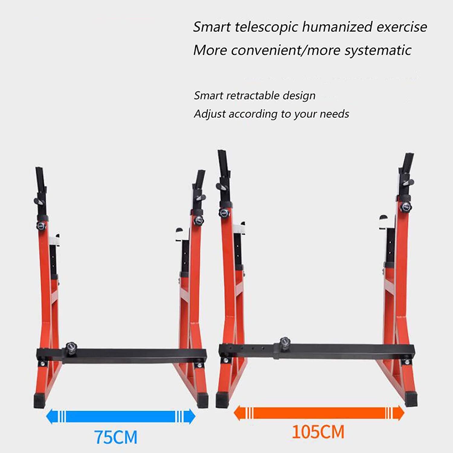 Squat Rack Barbell Rack Dip Station Home Fitness GYM Bench Press Bar Weight Lifting Strength Training