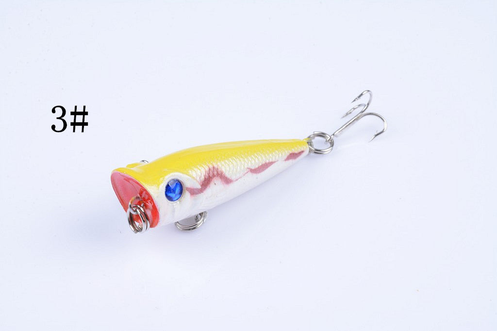 5X 5cm Popper Poppers Fishing Lure Lures Surface Tackle Fresh Saltwater