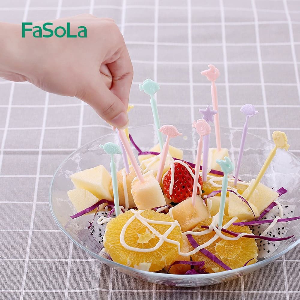 Fasola Animal Shape Fruit Label 8.4cm