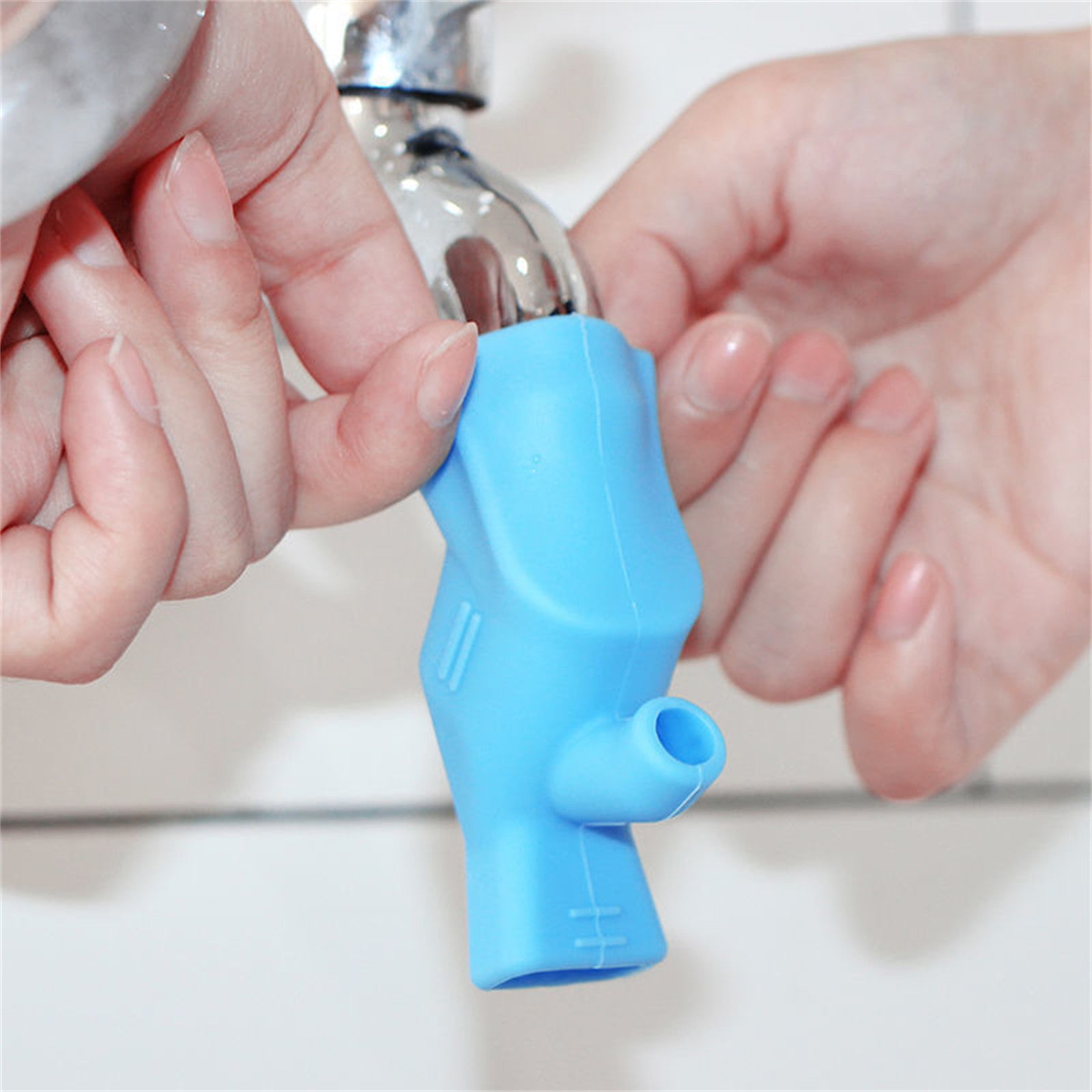 Cookingstuff Water Faucet Dual-purpose Faucet Guide Sink Splash-proof Dispenser Extender