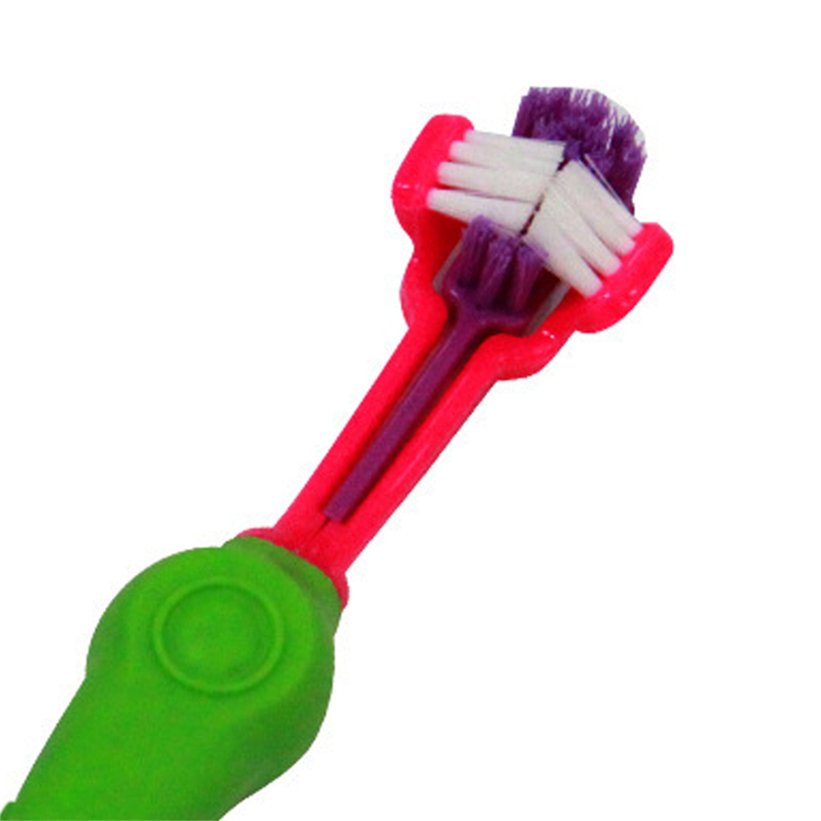 Pawfriends Pet Three-Head Multi-Angle Dog Toothbrush Cat Toothbrush Oral Cleaning Products