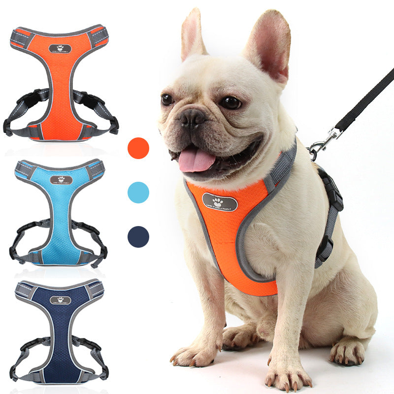 Love It No Pull Pet Harness Vest - Light Blue X Large