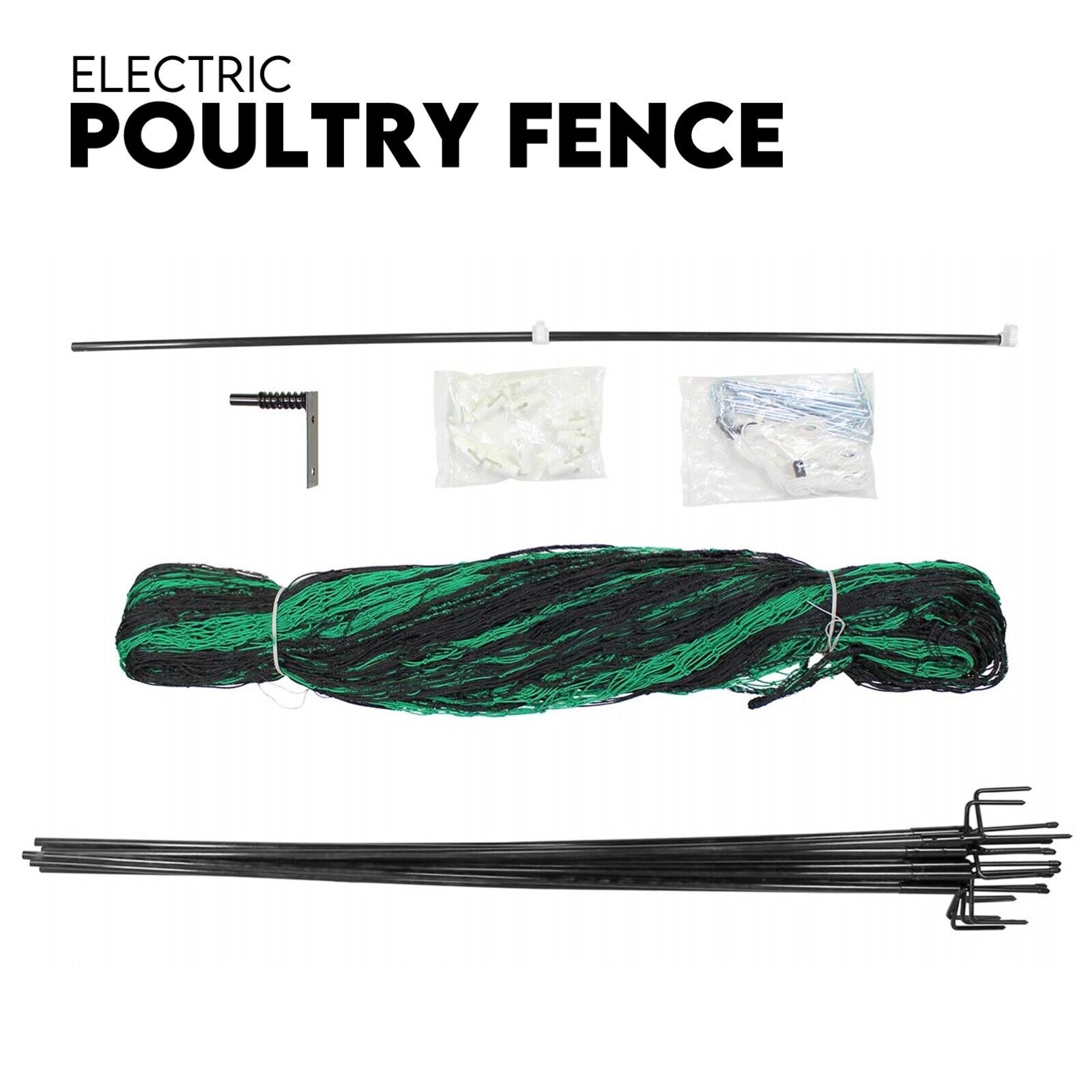 POULTRY NETTING Quality Net Chicken Electric Fence 60m X 115cm