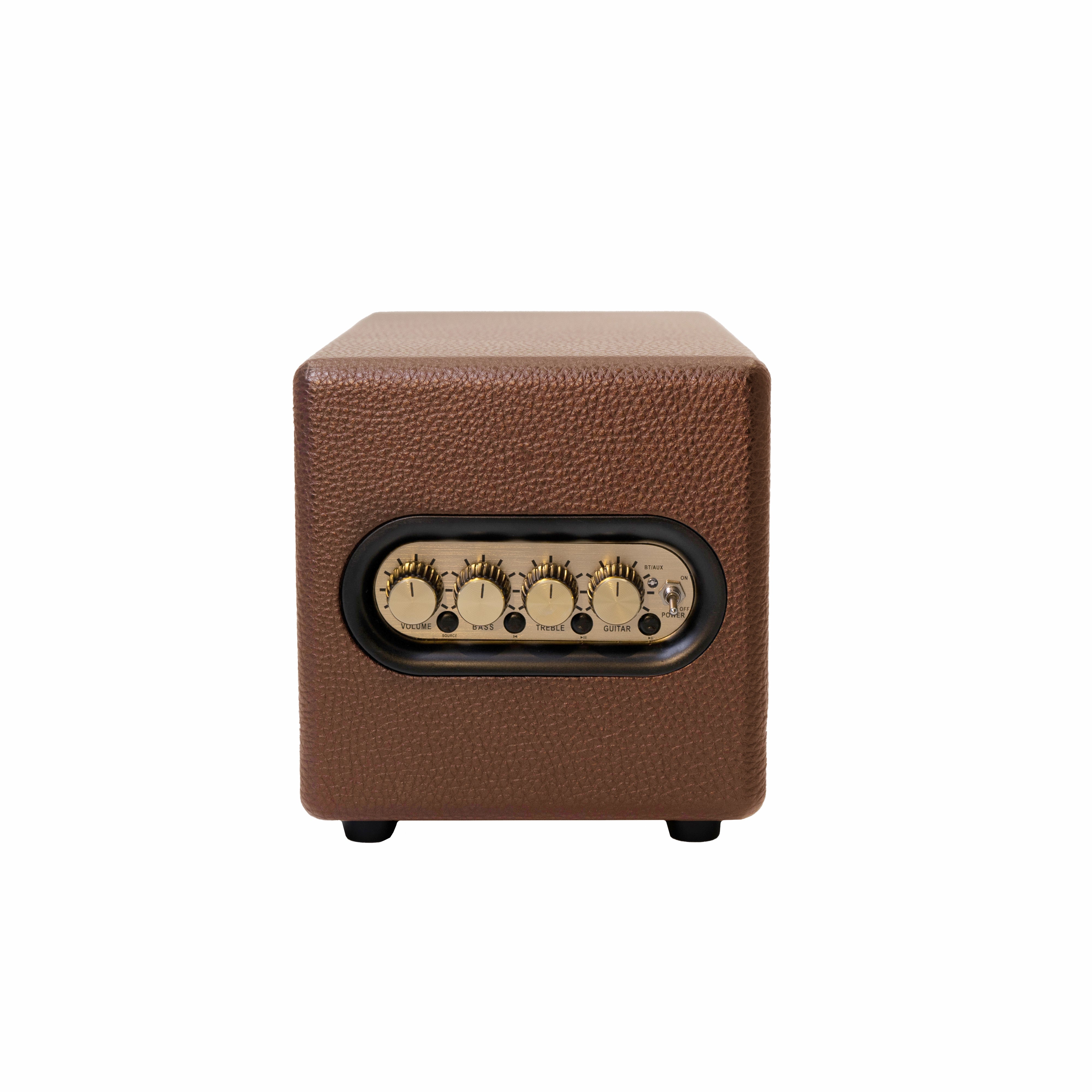 HolySmoke The Larry Retro Bluetooth Speaker - Brown