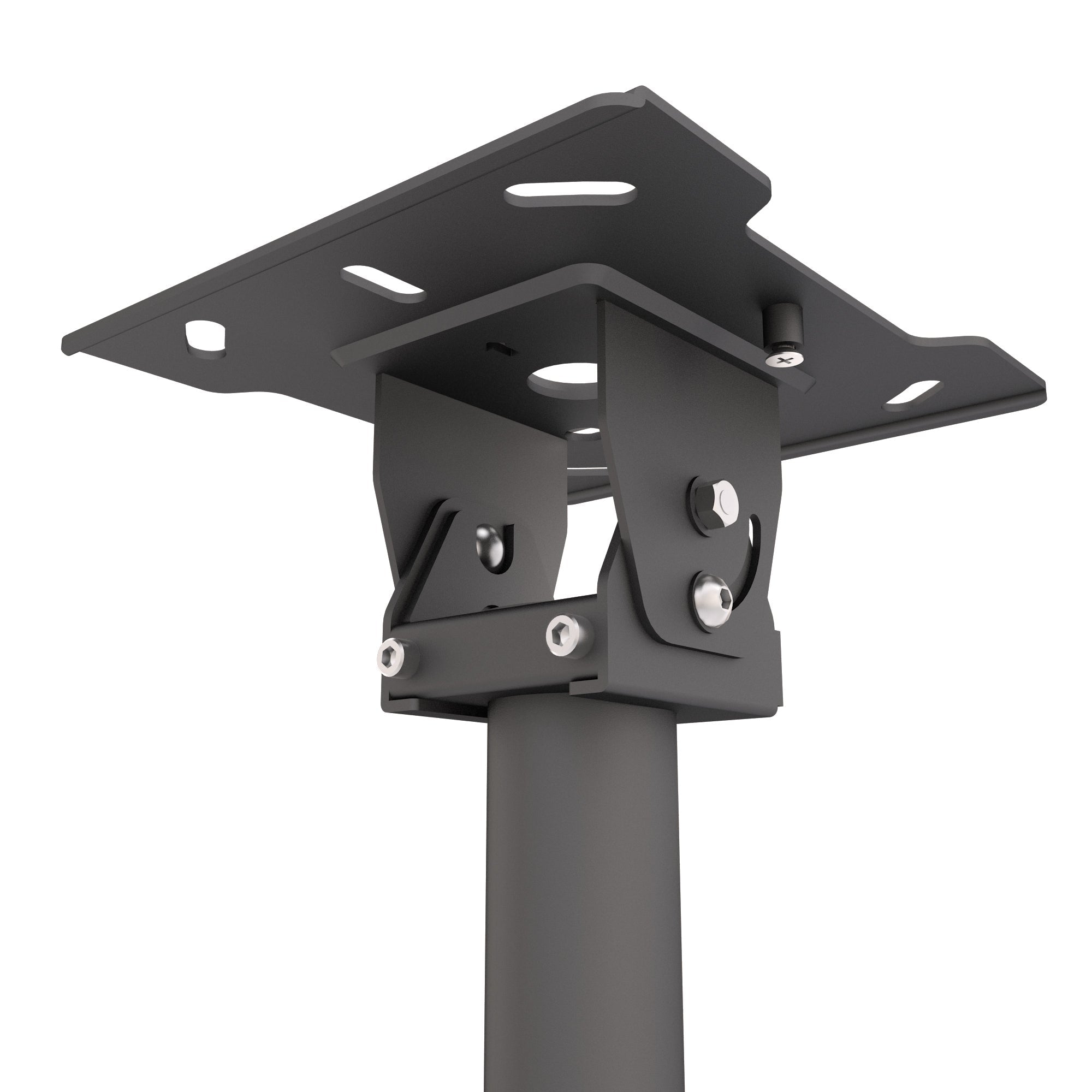 Kanto CM600SG Stainless Steel Outdoor Ceiling TV Mount for 37-inch to 70-inch TVs, Black