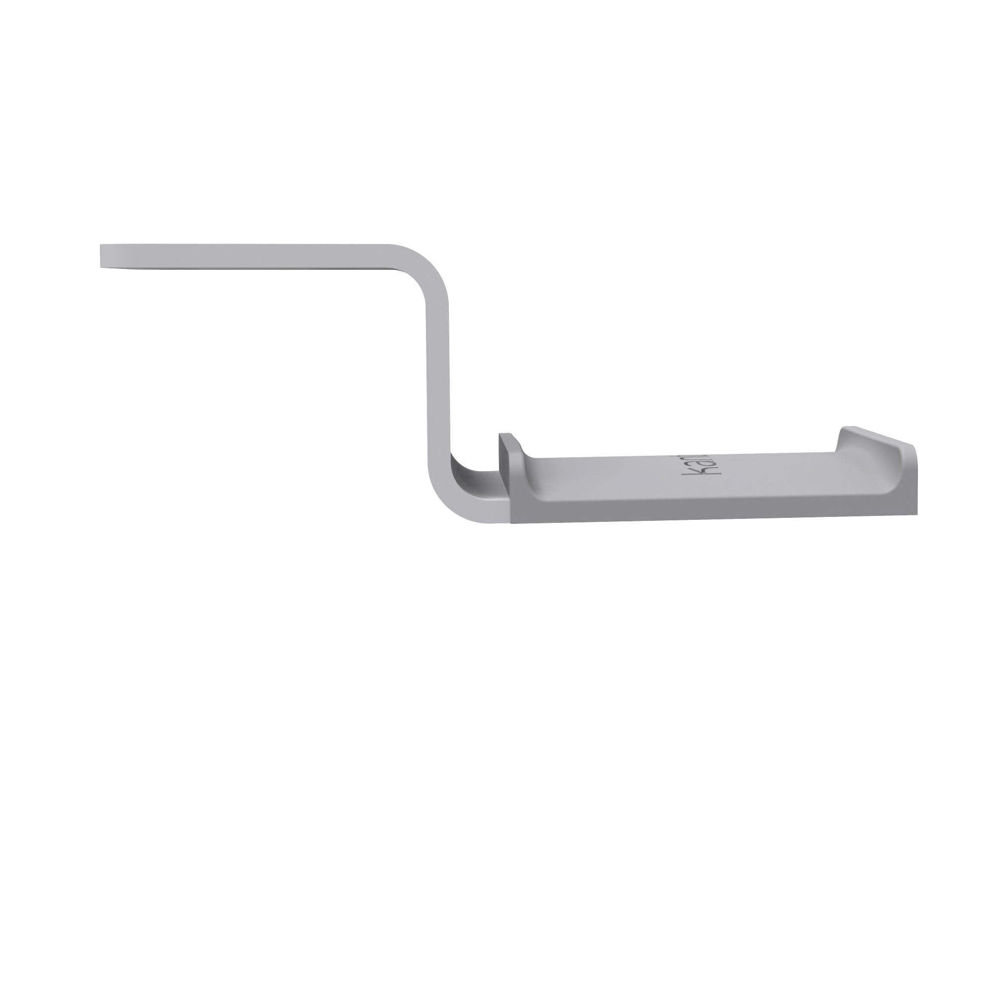 Kanto HHW Universal Under Desk Headphone Hook, White