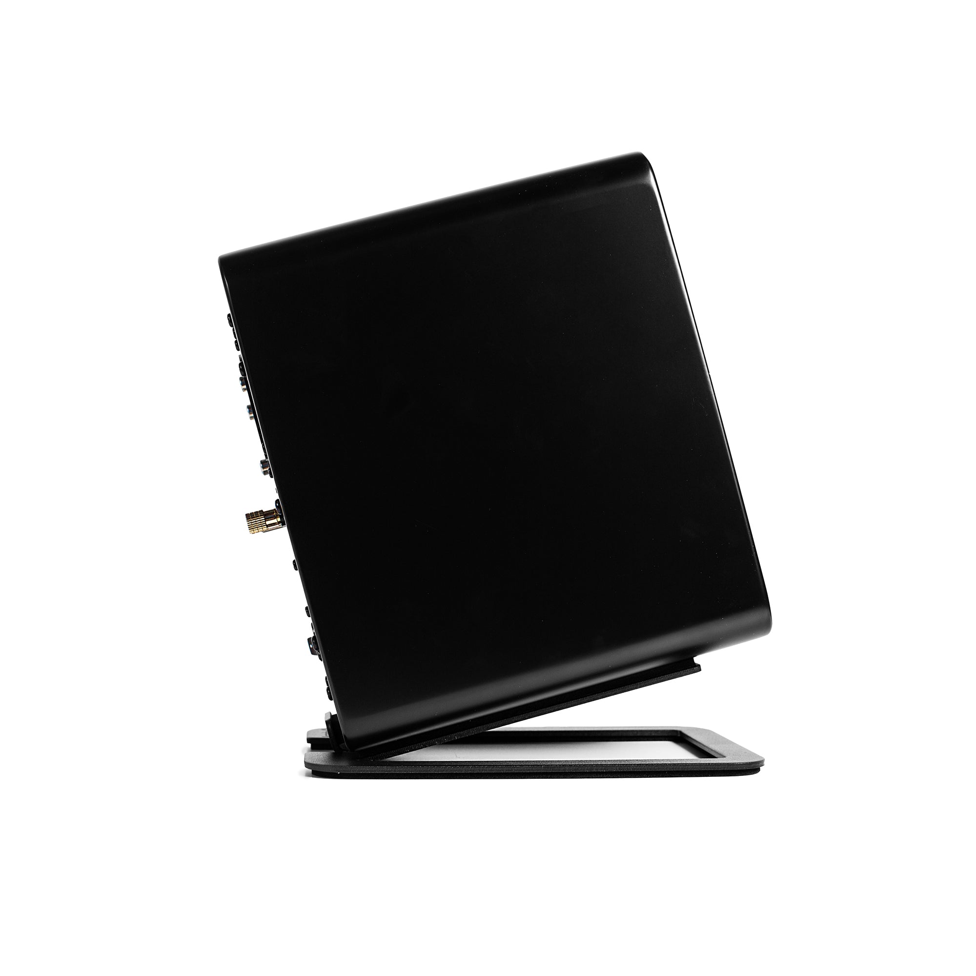 Kanto S4 Angled Desktop Speaker Stands for Midsize Speakers - Pair, Black