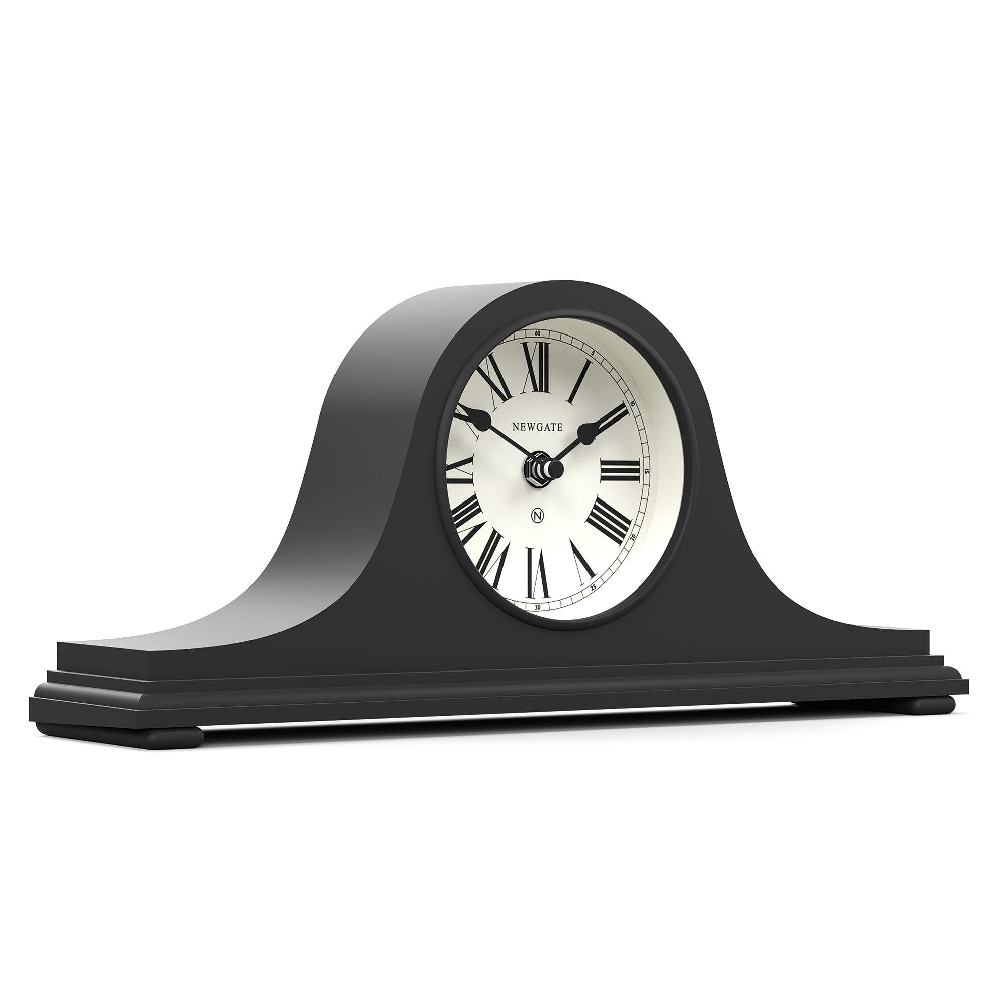 Newgate Time Machine Mantel Clock Gravity Grey