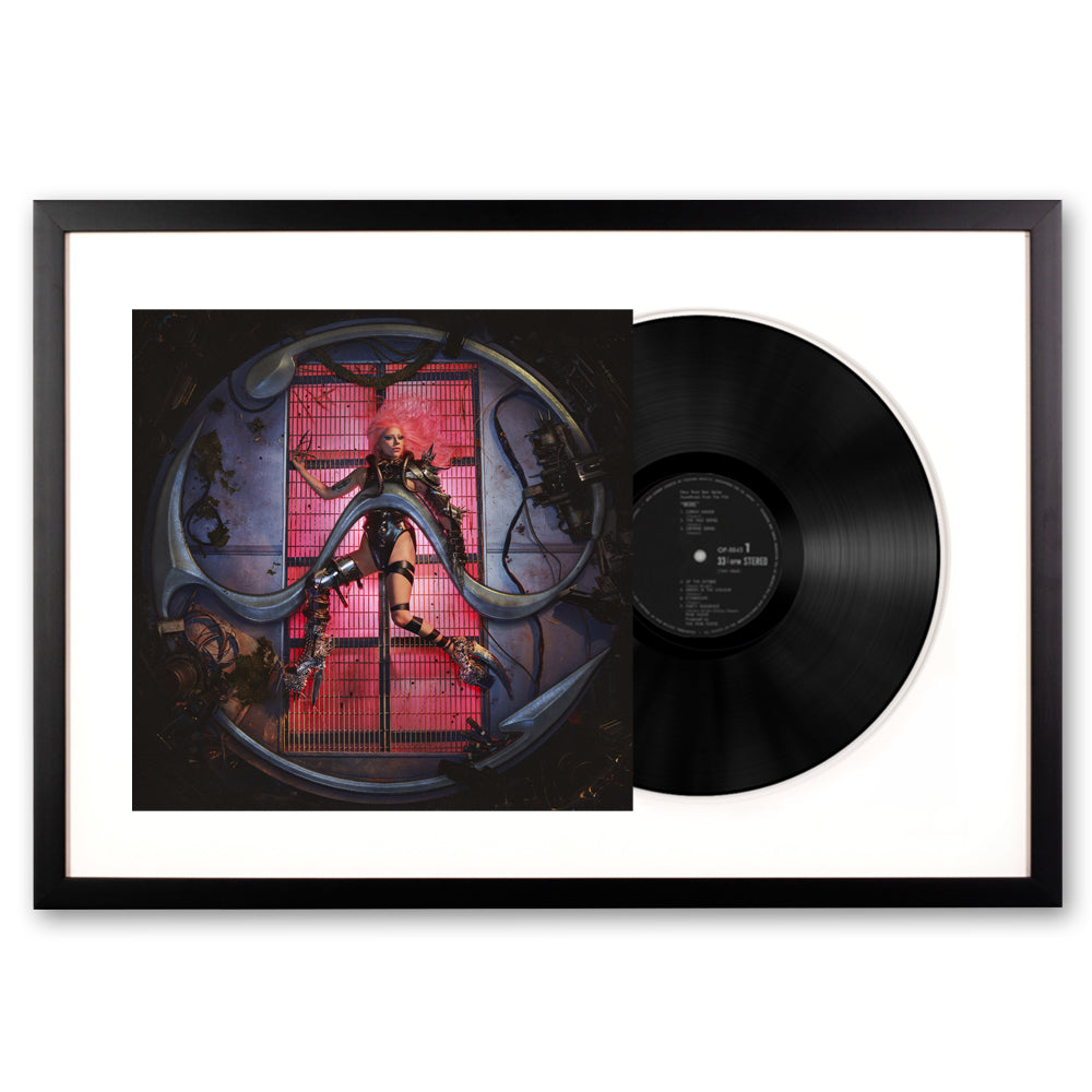 Framed Lady Gaga Chromatica - Vinyl Album Art