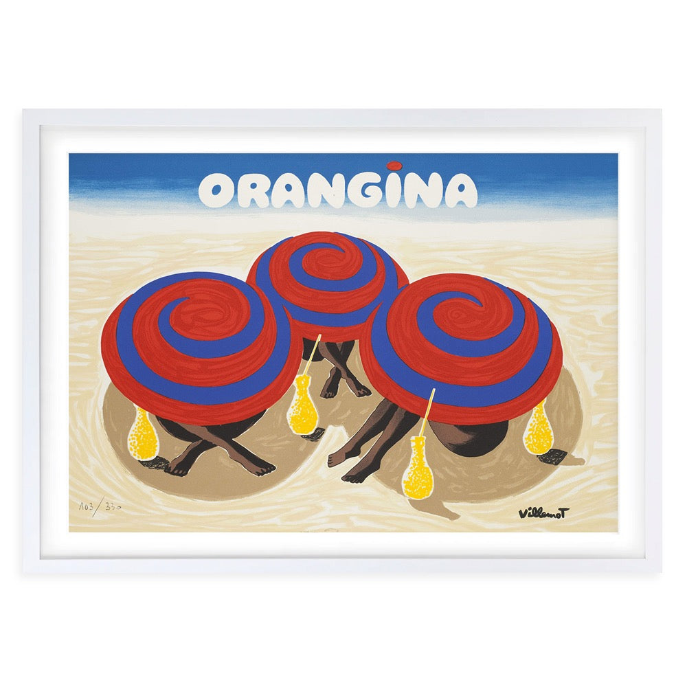 Wall Art's Orangina Large 105cm x 81cm Framed A1 Art Print