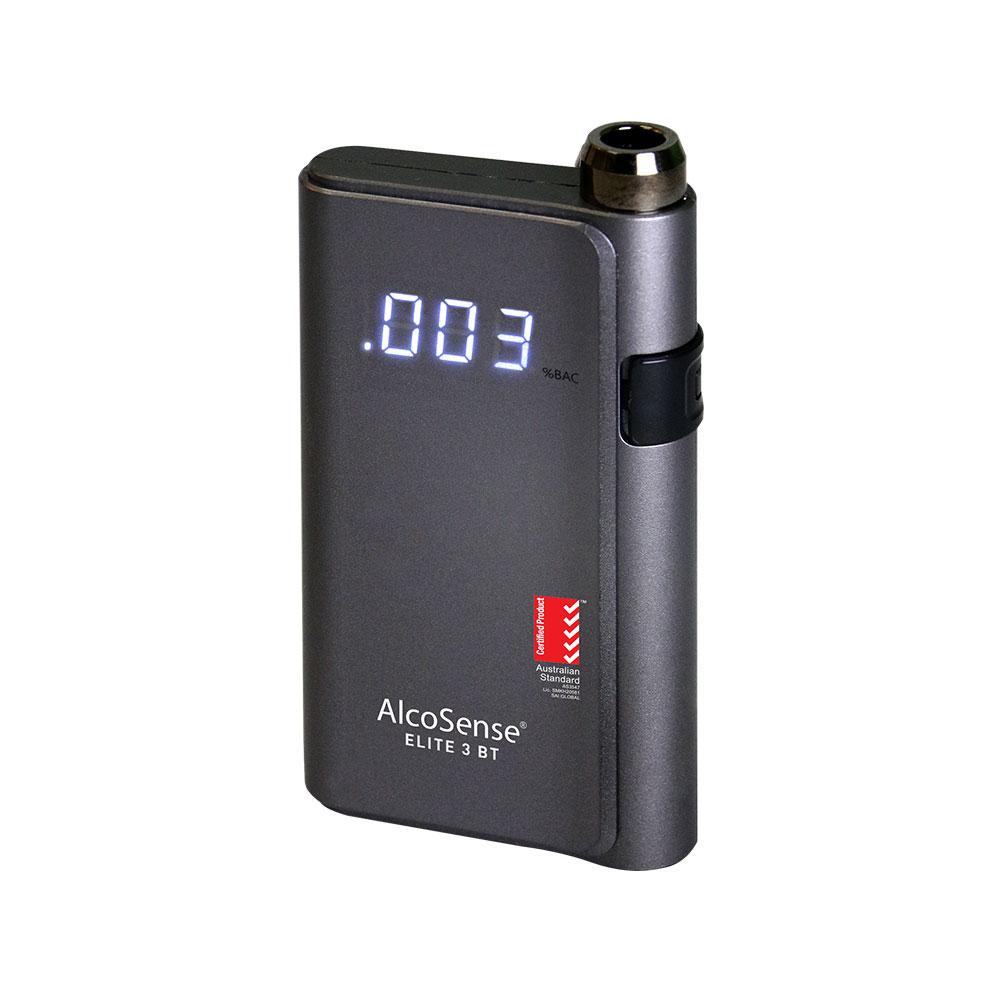 AlcoSense ® Elite 3 BT Personal Breathalyser With Bluetooth Mobile App AS3547 Certified