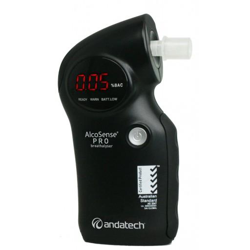 Alcosense® Pro Personal Breathalyser (Black) AS3547 Certified