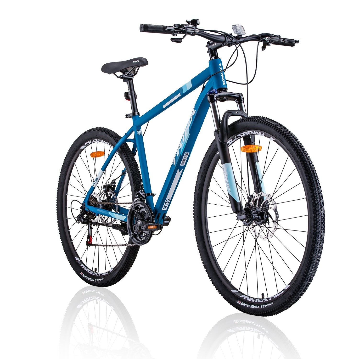Trinx M136 Pro 29er 21 Speed Mountain Bike MTB 29 Wheel Blue/White