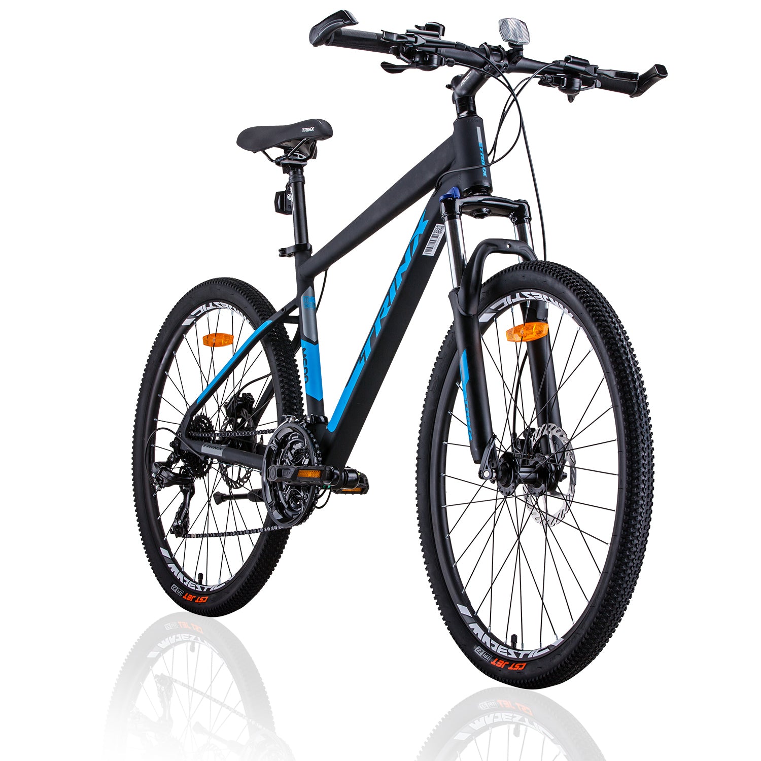 Trinx M600 Mountain Bike 24 Speed MTB Bicycle 17 Inches Frame Blue