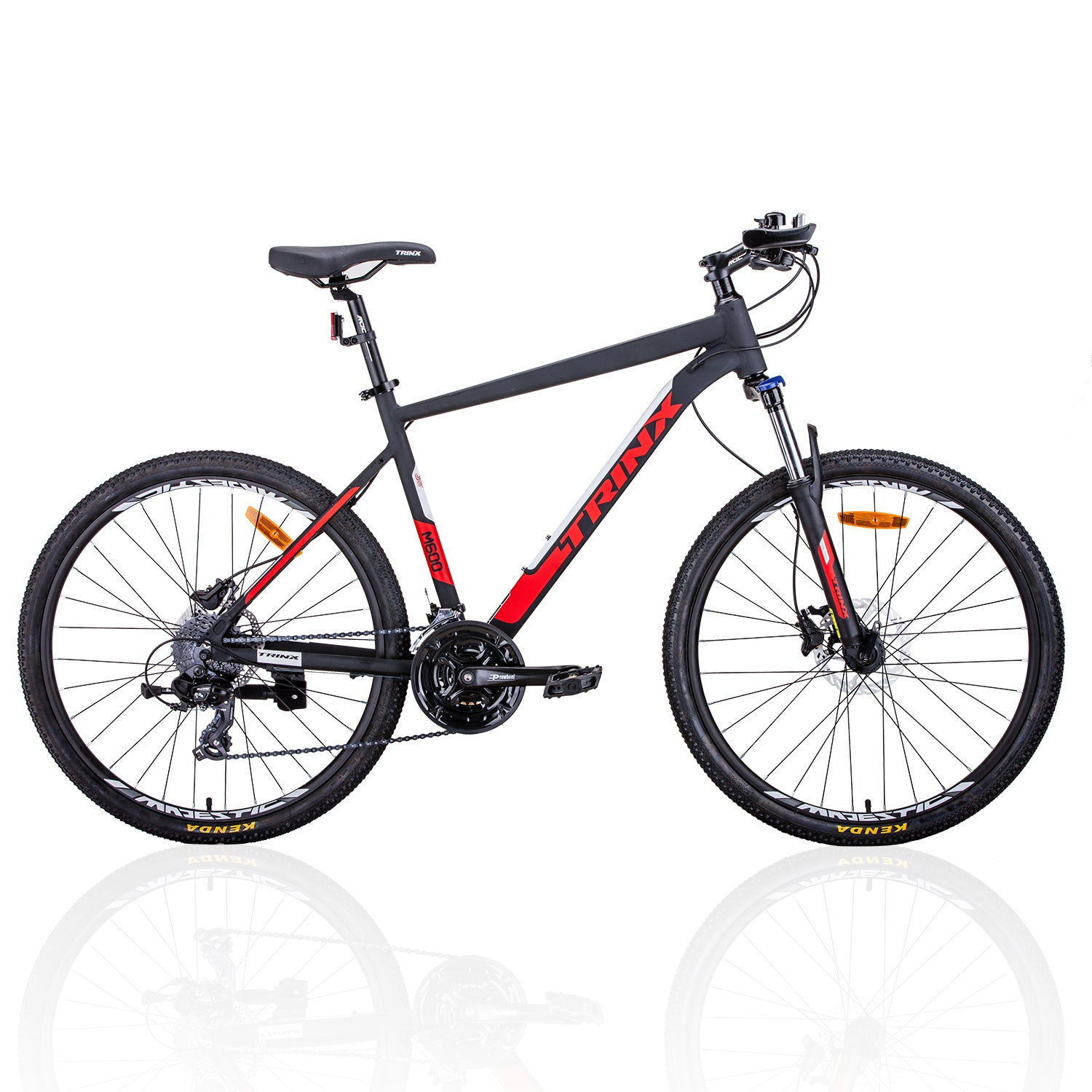 Trinx M600 Mountain Bike 24 Speed MTB Bicycle 17 Inches Frame Red