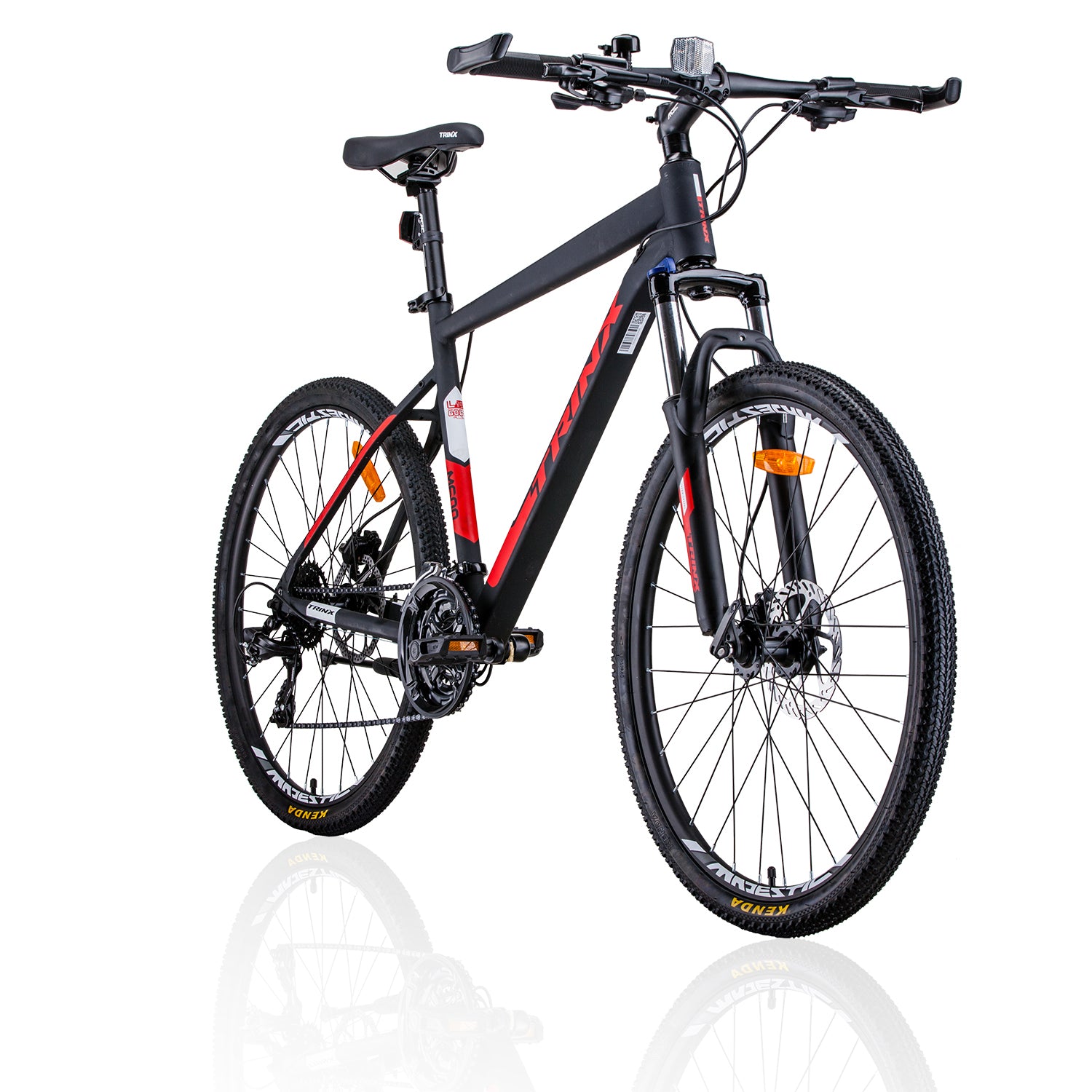Trinx M600 Mountain Bike 24 Speed MTB Bicycle 19 Inches Frame Red