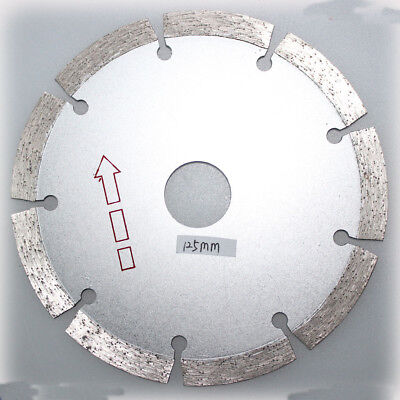 Diamond Cutting 125mm Dry Segment Blade 11000 Bore 22.2mm Concret Brick 94007002