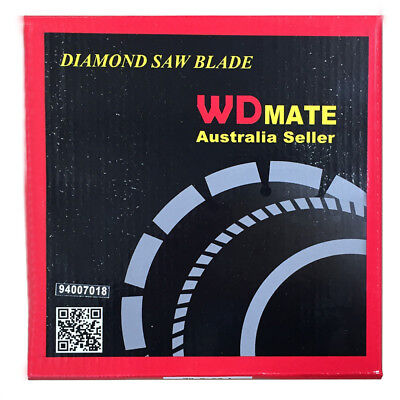 180mm Diamond Turbo Dry Wet Circular Saw Disc Cutting Blade 7*2.4mm 7" 25.4mm