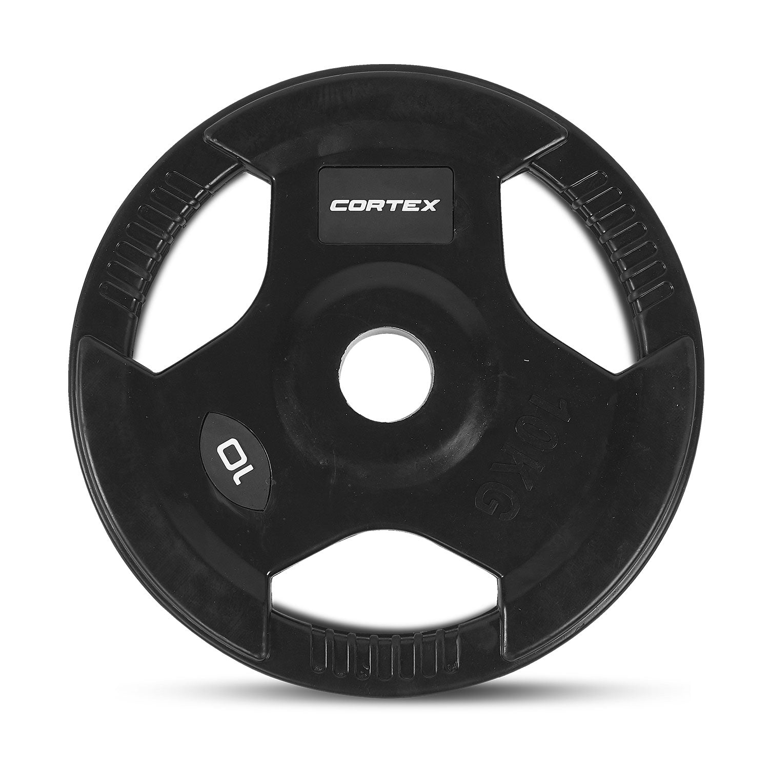 CORTEX 80kg Tri-Grip 50mm Olympic Plate Set