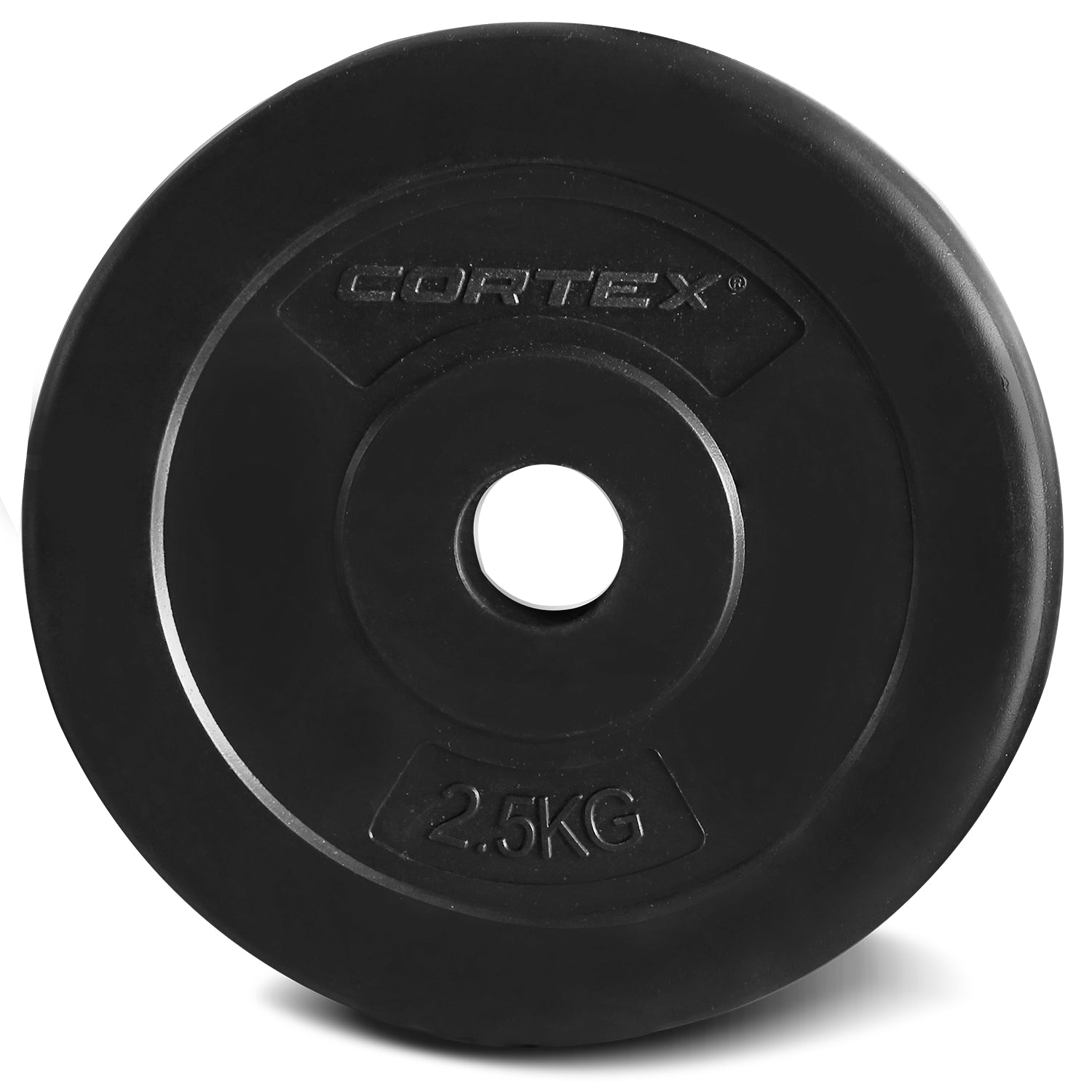 CORTEX 2.5kg EnduraShell Standard Weight Plates 25mm (Set of 4)