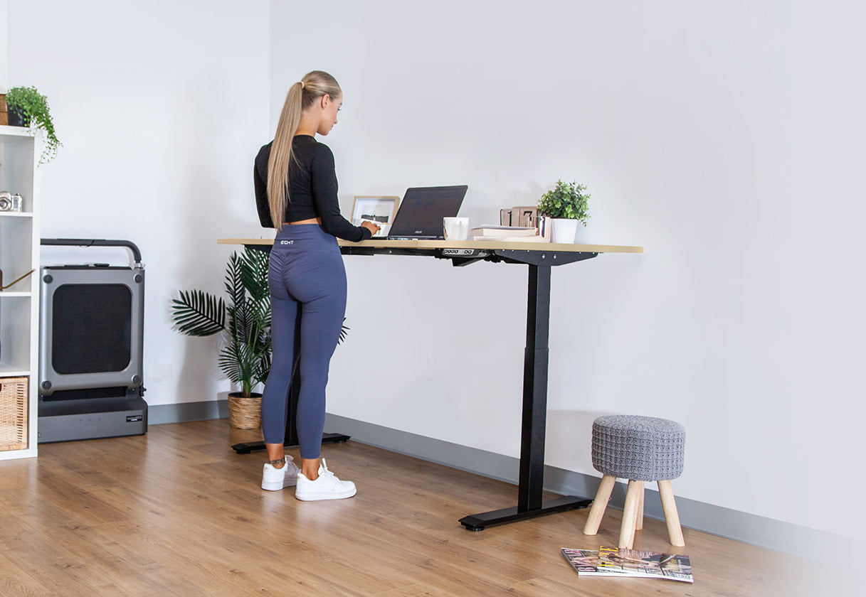 Lifespan Fitness ErgoDesk AUTO Series Automatic Standing Desk 1800mm in Oak