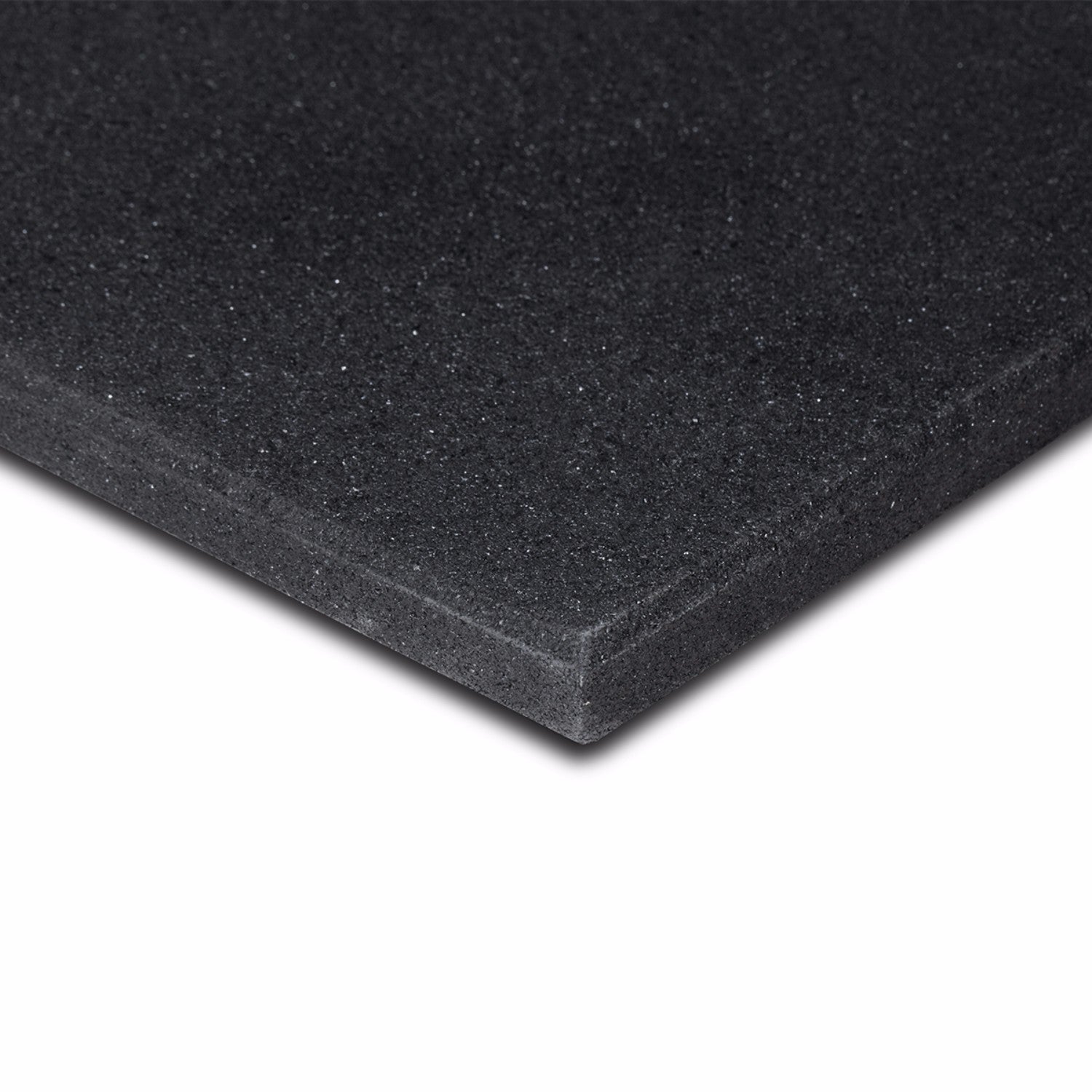 CORTEX 15mm Commercial Bevelled Edge Rubber Gym Tile Mat (1m x 1m) - Set of 6