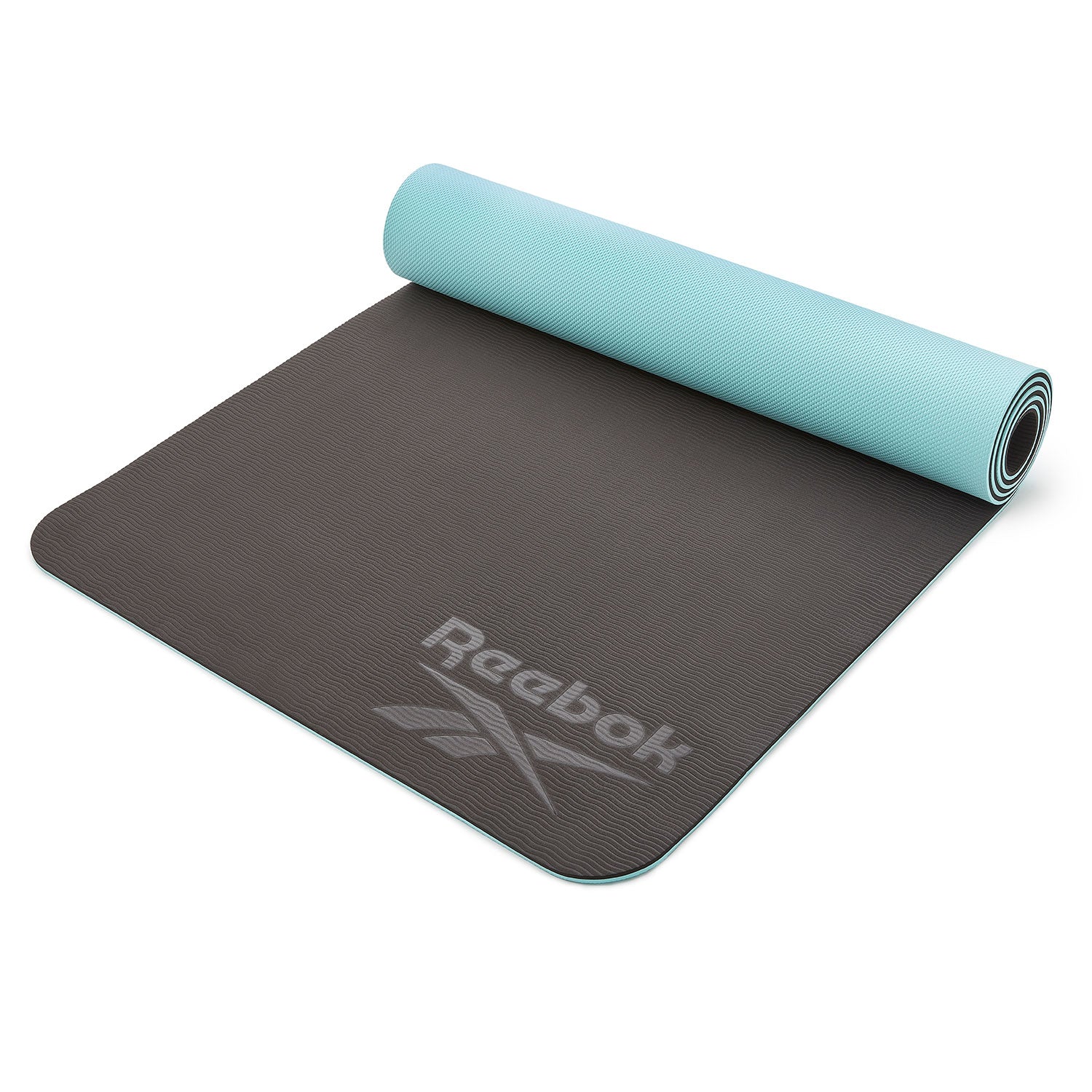 Reebok Double Sided Yoga Mat 1.76m*0.61m*6mm in Blue