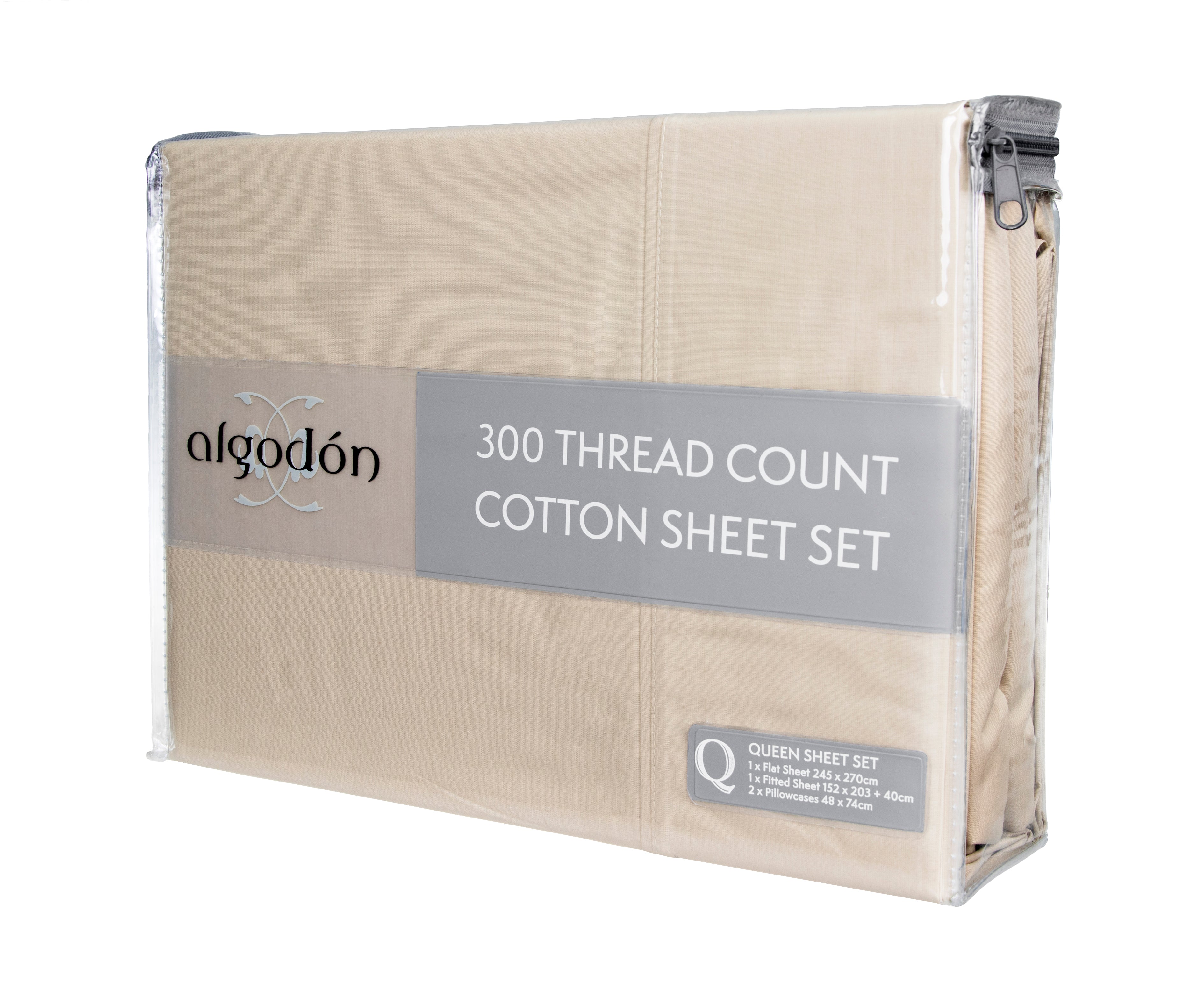 300TC Cotton SHEET SET - KING