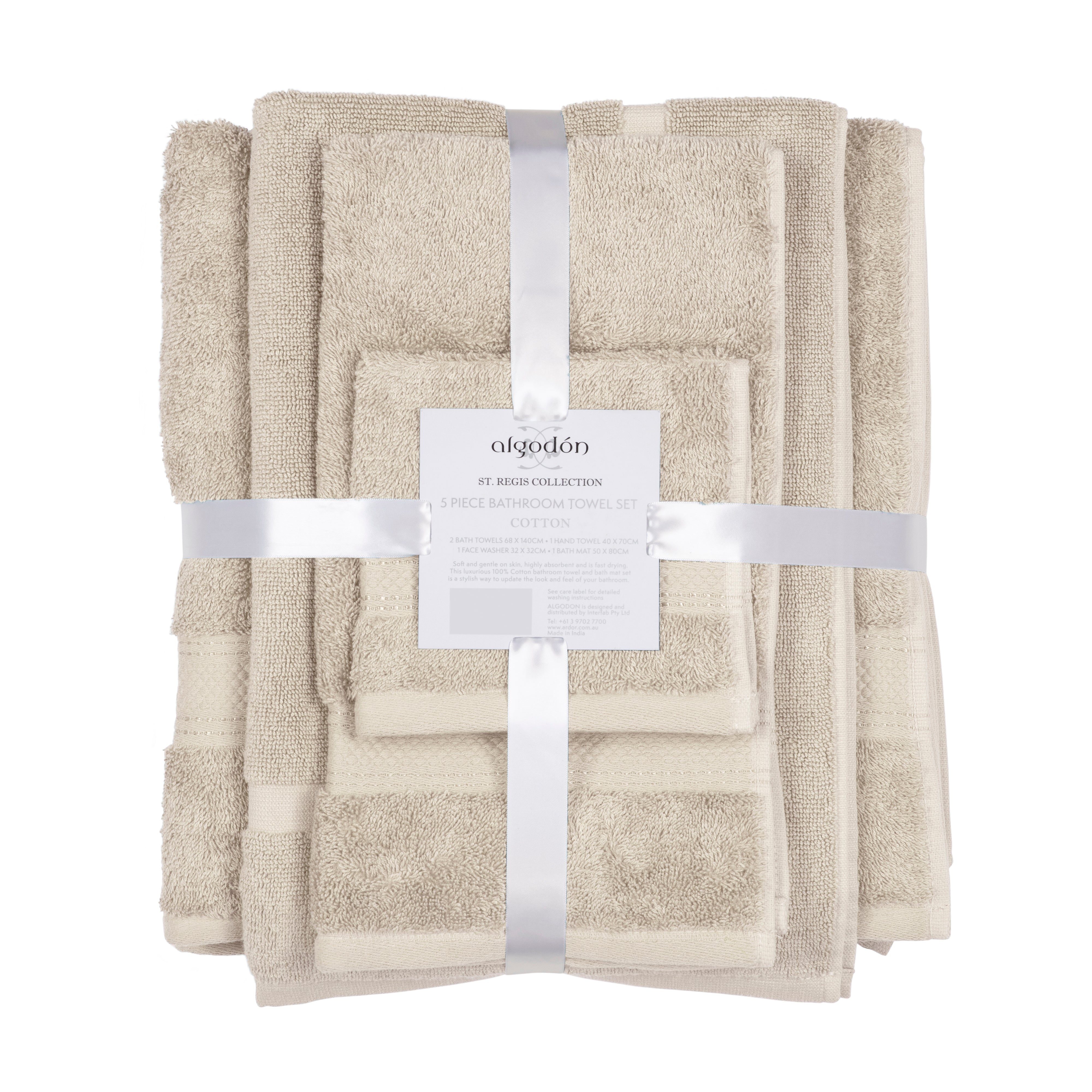 St Regis Collection TOWEL PACK - 5PC - 5 PACK