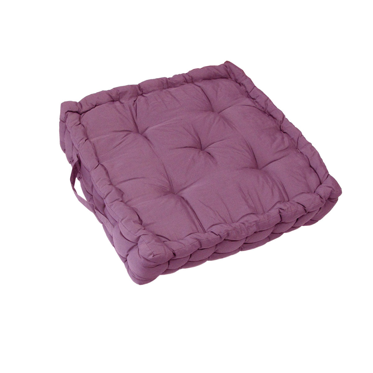 1 Pc Floor Box Cushion Pad 40 x 40+ 8 cm Dusty Pink