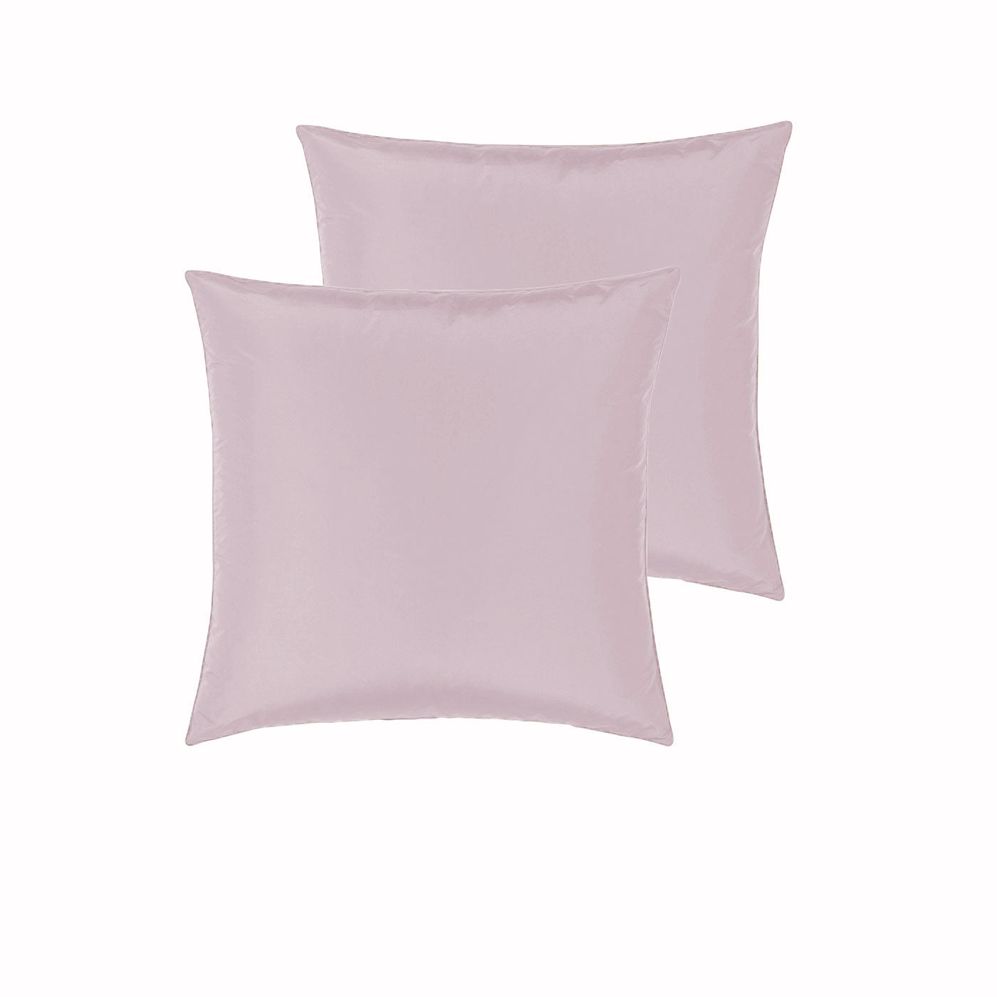 PepperMIll Satin European Pillowcases ( Pair ) CORAL