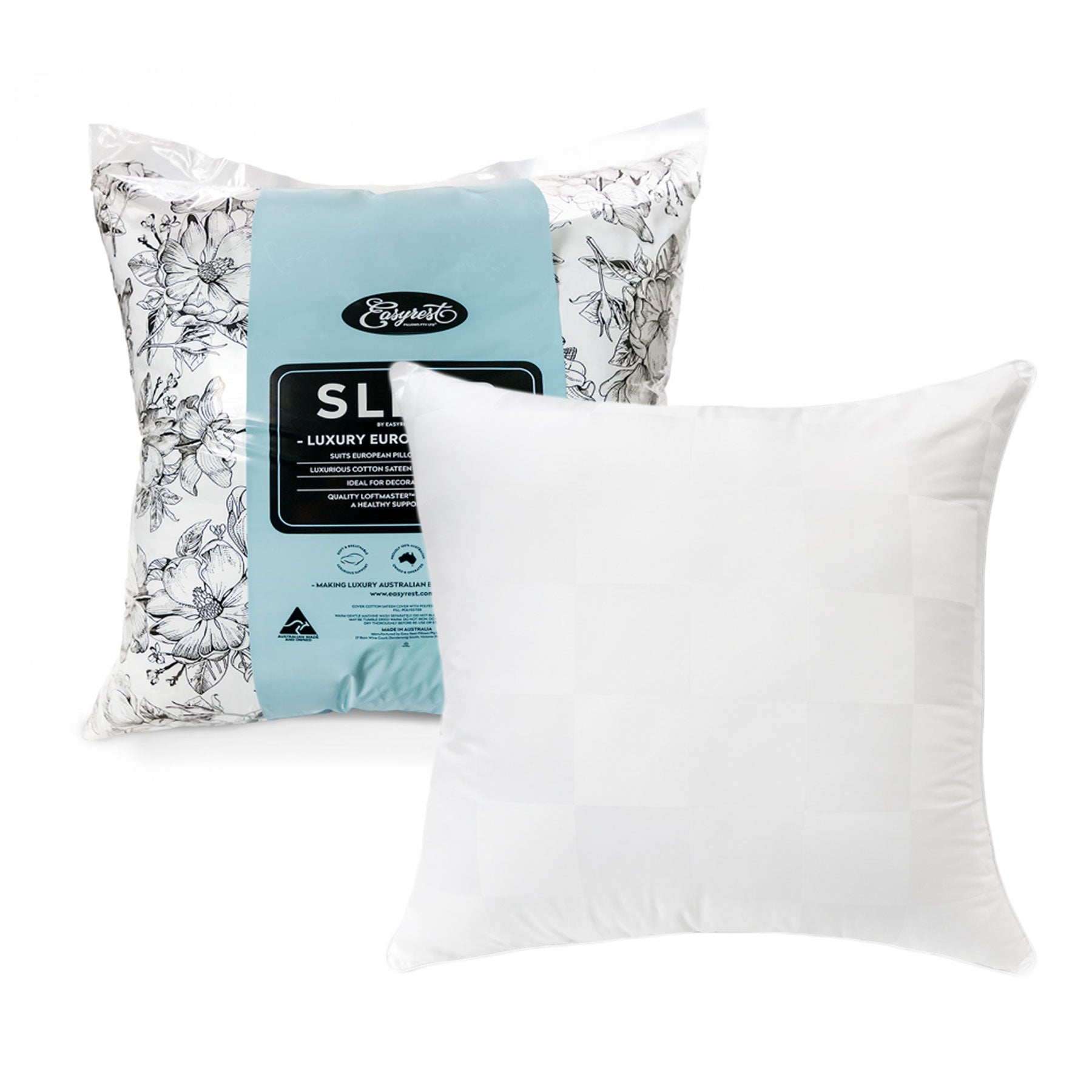 Easyrest Sleep Luxury European Firm Pillow