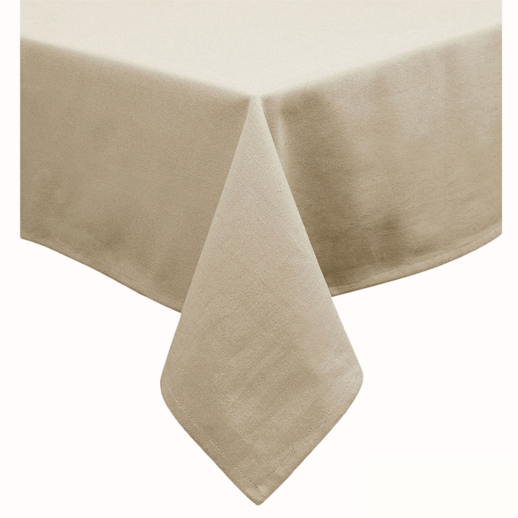 Hoydu Cotton Blend Table Cloth 170cm x 420cm  - PEBBLE