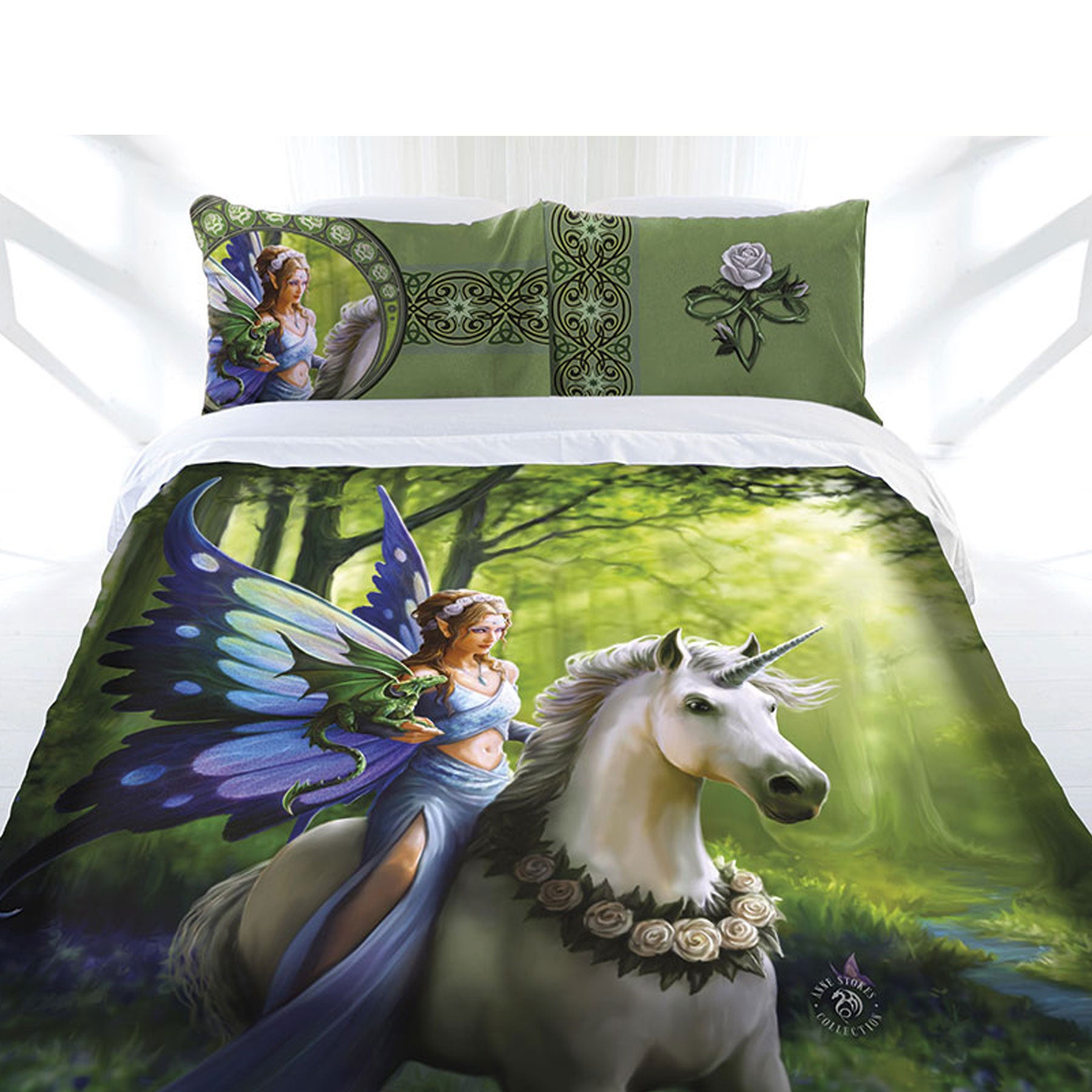 Anne Stokes Realm of Enchantment Quilt Cover Set King