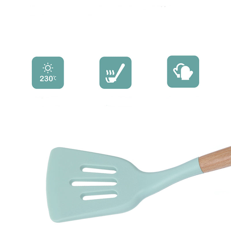 Justcook JSHS-LC01-3 Silicon Spatula/Turner without Holes