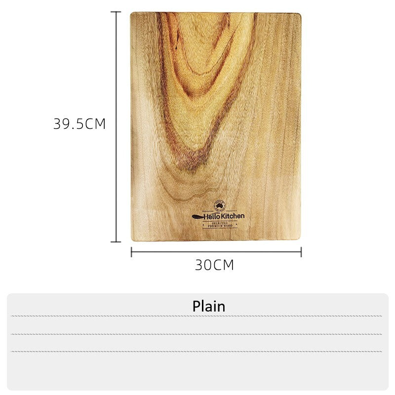 Hello Kitchen Premium Natural Camphor Laurel Cutting Chopping Board (Plain)