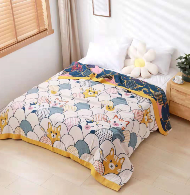 Cartoon style Range Blanket In LinLin