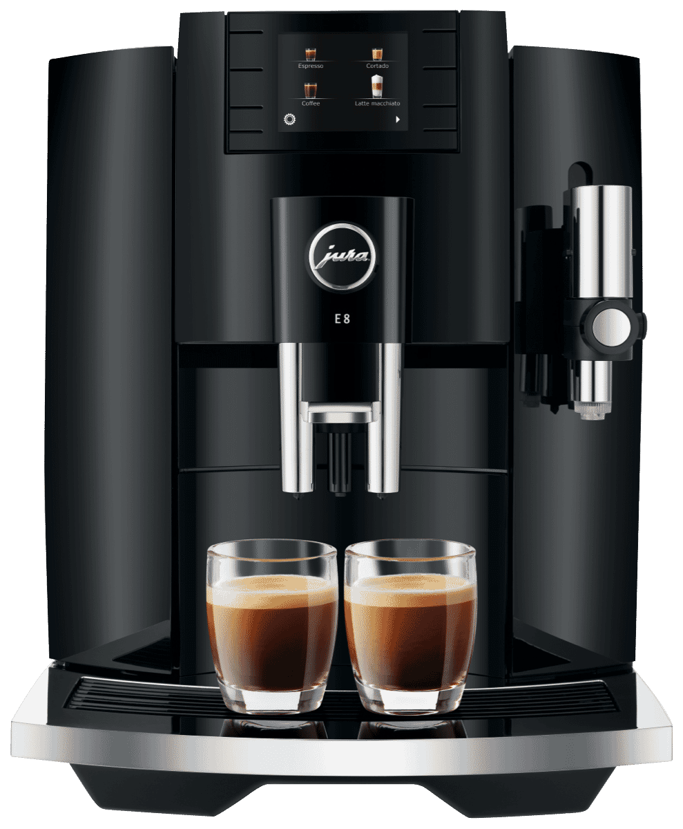 JURA E8 Piano Black (INTA) Coffee Machine 15372