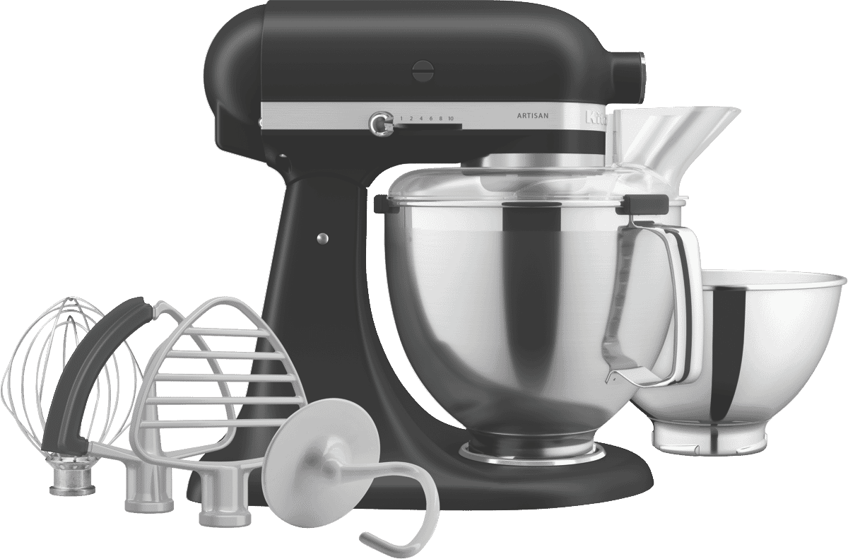 Artisian Stand Mixer Matt Black 5KSM195PSABM