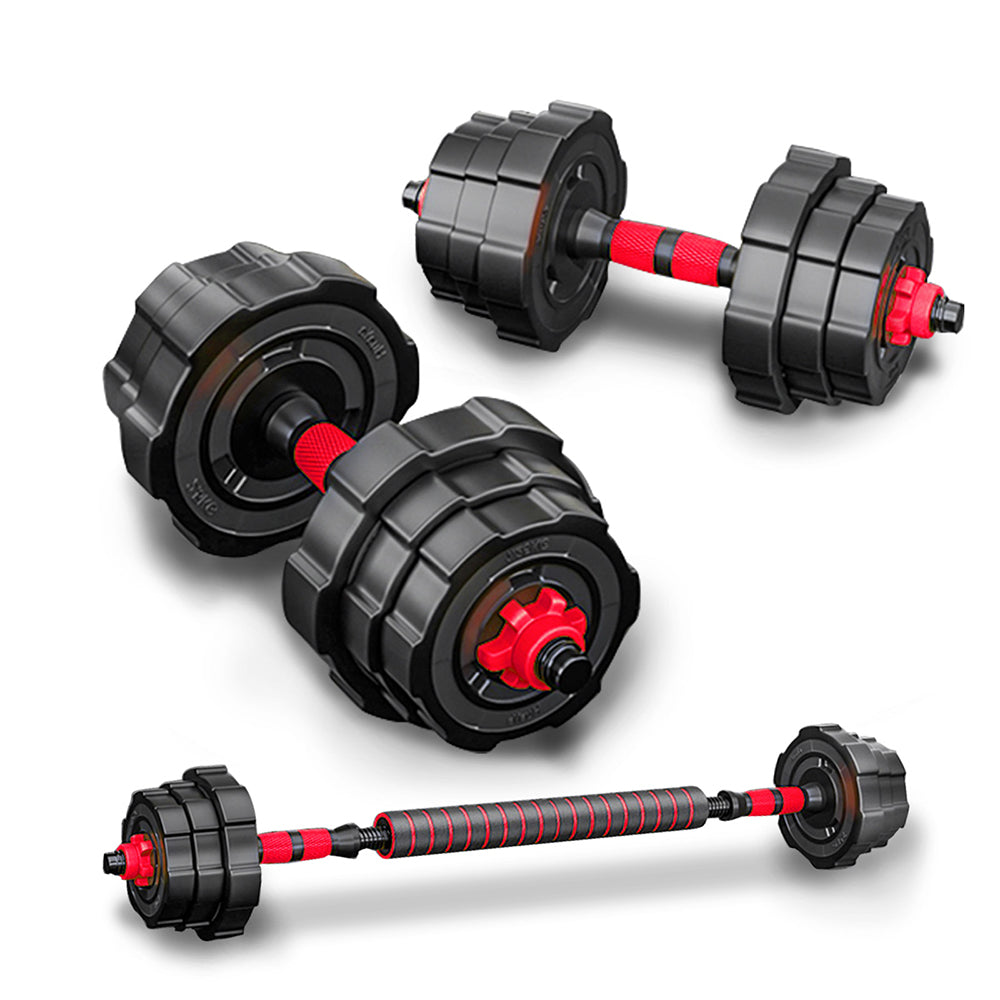 Weight Dumbbells Set Hexagon Dumbbell for Home Gym Exercise Training Barbells - 20kg