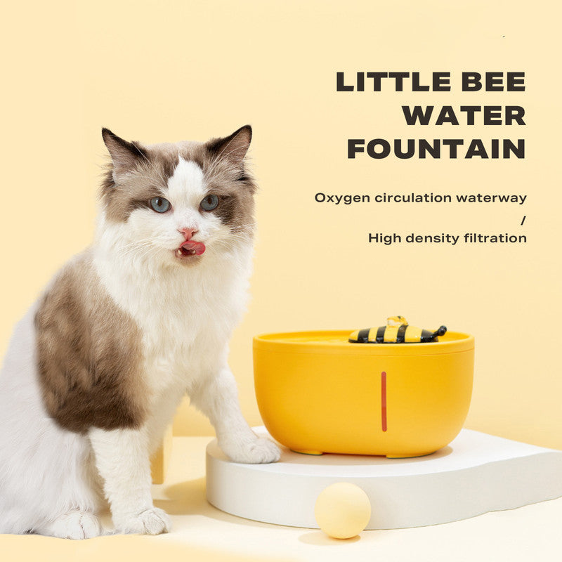 Pet Water Fountain Cat Dog Automatic Electric Sensor Drink Dispenser Filter