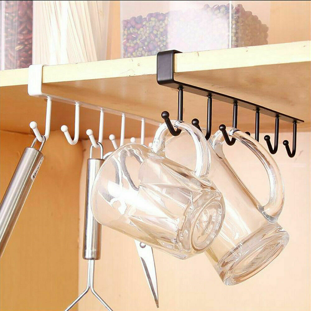 Under Cabinet Hanger 6 Hooks