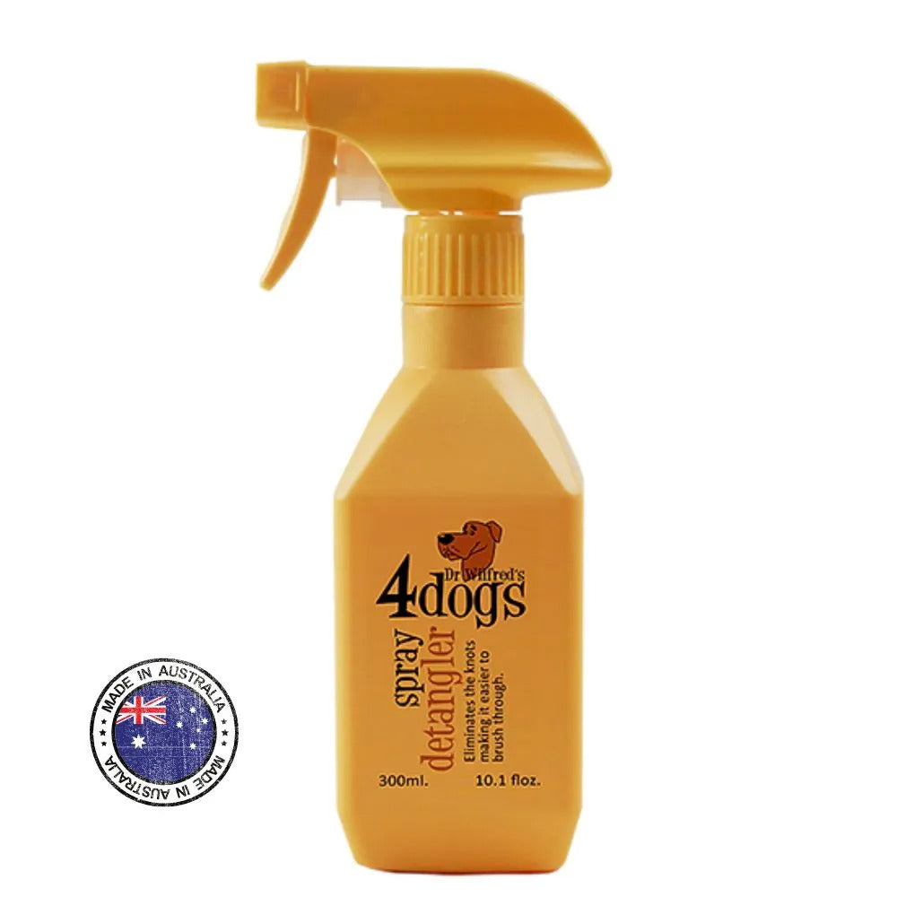 4DOGS COAT DETANGLER SPRAY 100% Australian