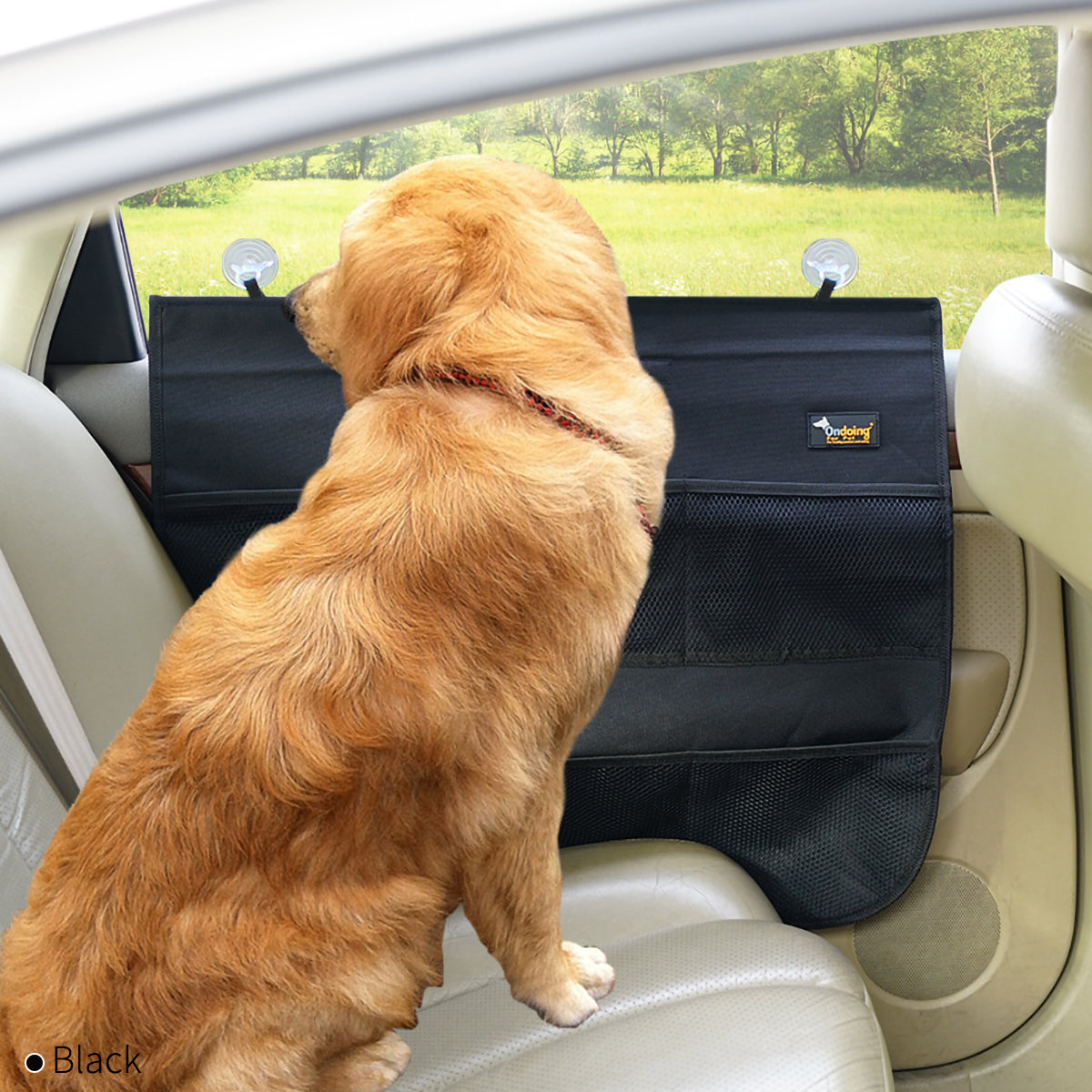 Ondoing Car Door Protector Scratch Guard Front Rear Doors Kick Covers Dog Pet Cat Kids