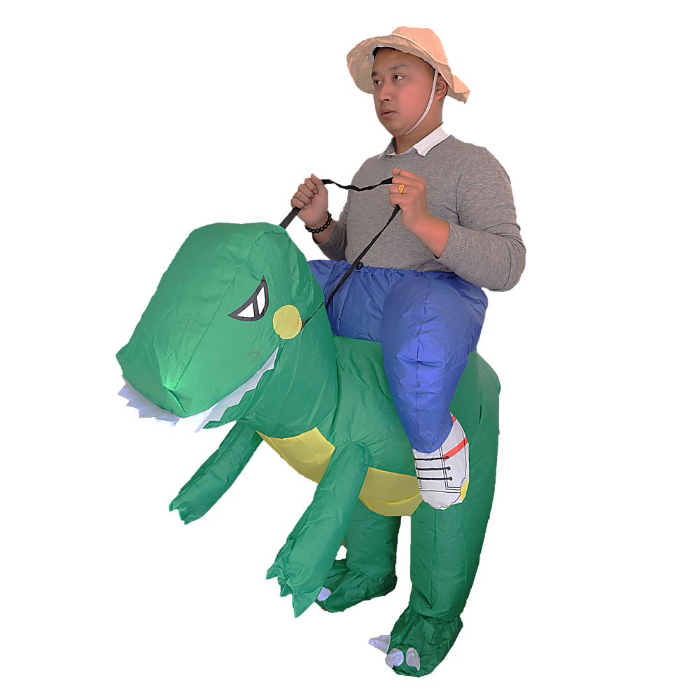 DINO Fancy Dress Inflatable Suit -Fan Operated Costume