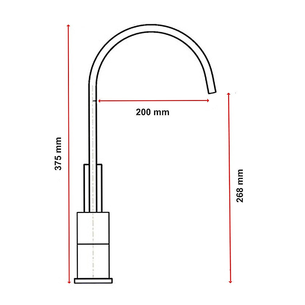 Basin Mixer Tap Faucet -Kitchen Laundry Bathroom Sink