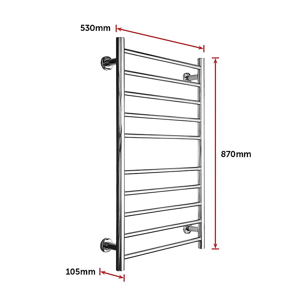 Electric Heated Bathroom Towel Rack / Rails -100w